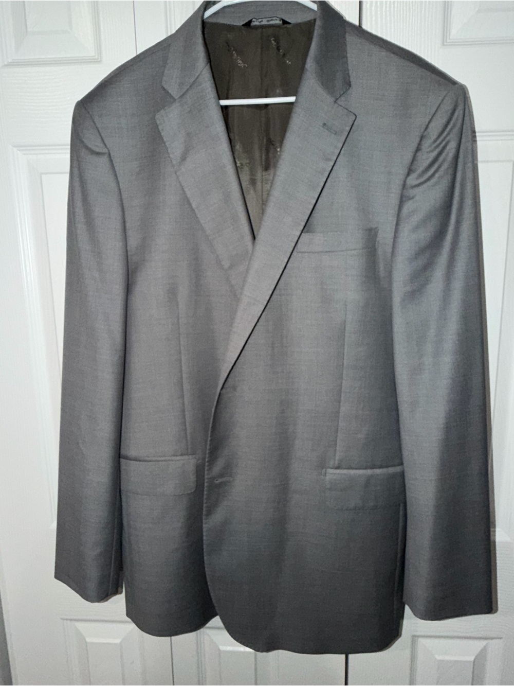 Saks Fifth Avenue Men's Gray Single-Breasted Blazer